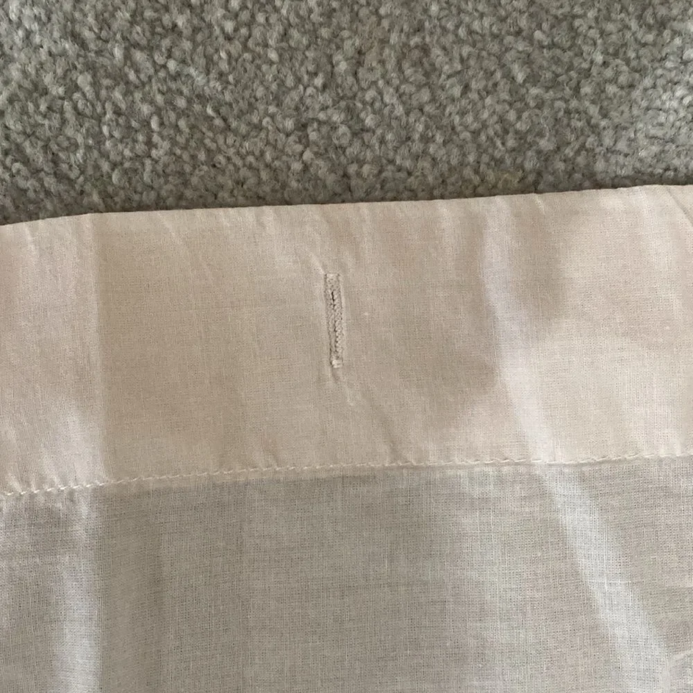 Shower curtain ombré pink to purple